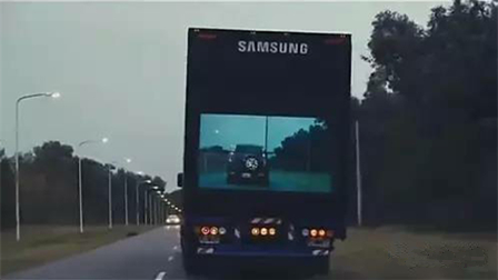 这个带屏幕的炫酷安全货车，要给足你安全感！