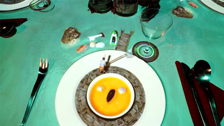 3D投影餐桌秀 让你的晚餐变得丰富多彩
