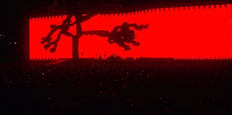 U2乐队2017巡回演唱会｜分辨率最高的LED电子屏