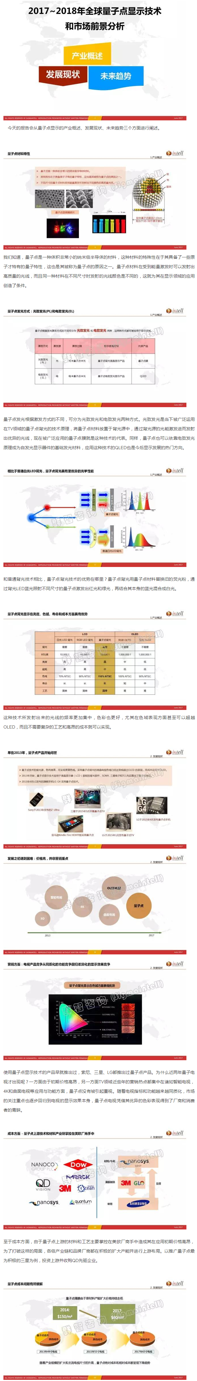 群智报告｜2017 2018全球量子点显示技术和市场前景分析 1.jpg