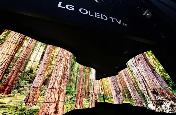 LG晒出92英寸超弯曲柔性屏 246块OLED曲面