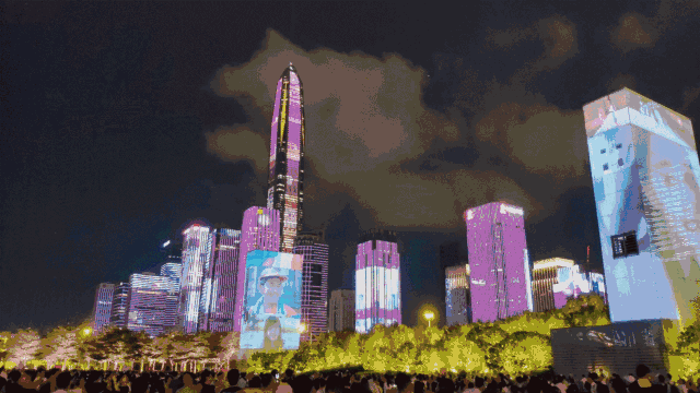 十一假期，这些灯光大秀，你都打卡了吗 14.gif