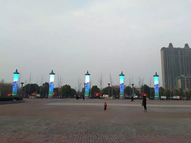 巴科光电LED圆柱屏助力安徽宿州智慧城市建设 2.webp.jpg