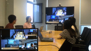 高清互动会议，智能AI加持 2.gif