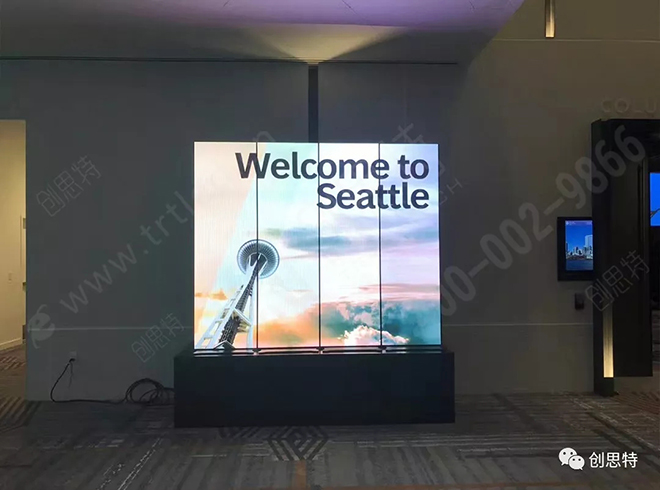 创思特云屏亮相西雅图万人国际会议，提供集群控制一站式服务 1.webp.jpg