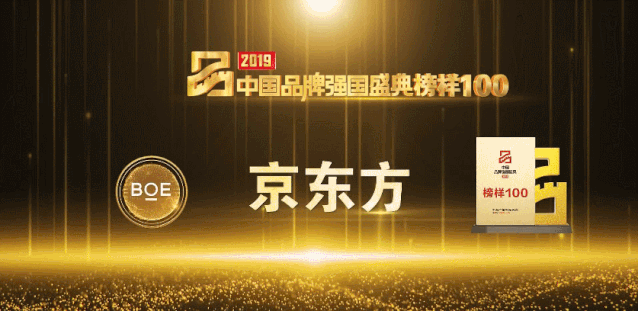 京东方上榜2019中国品牌强国盛典榜样100品牌 1.gif