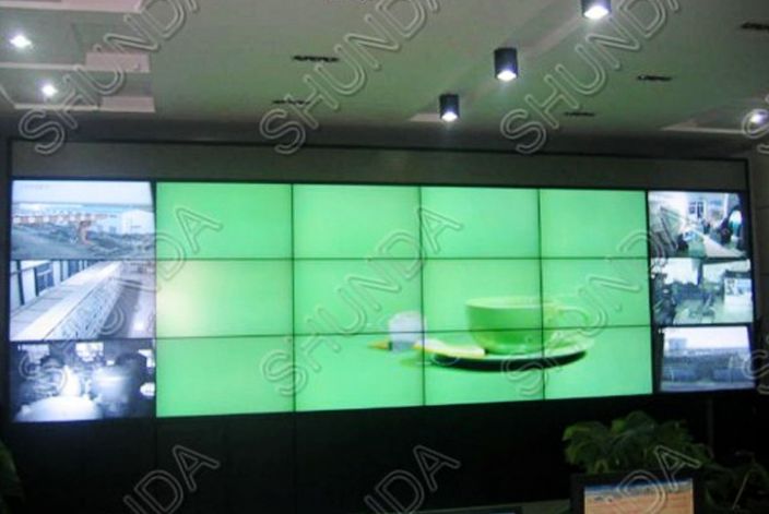 内蒙福城矿业LCD液晶拼接大屏幕显示系统_山