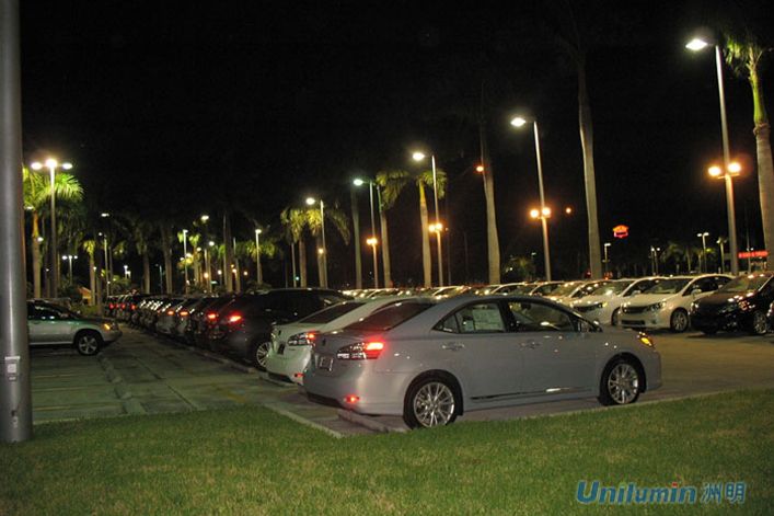 美国佛罗里达州LED路灯工程案例_深圳市洲明