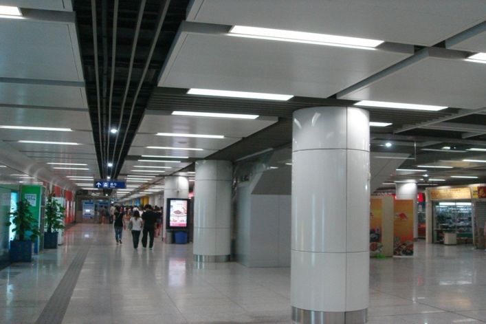 南京地铁一号线车站LED日光灯照明工程_宁波