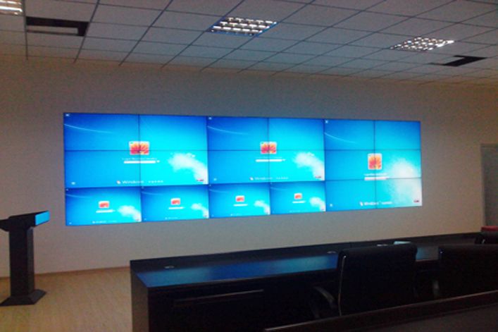 中科曙光云计算机中心监控室LCD拼接墙_深圳