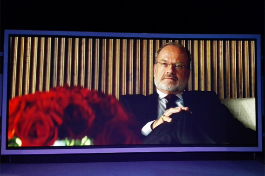 江西电影制片厂演播室室内小间距led屏